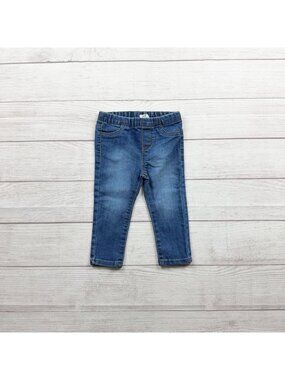 OshKosh Bgosh Baby Elastic Waist Pull On Jeggings Jeans 12-18 Months